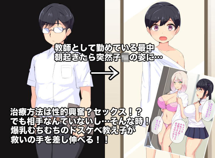 少年の体になってしまった主人公